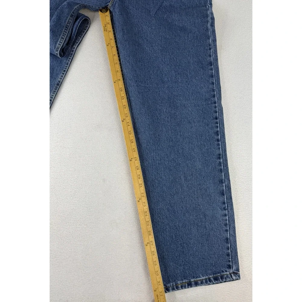Vintage Levi's 550 Mens 38x32 Relaxed Fit USA 90's Blue Jeans Made In USA‎